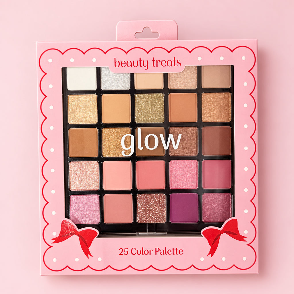 BEAUTY TREATS - GLOW - 25 COLOR PALETTE (1PC)