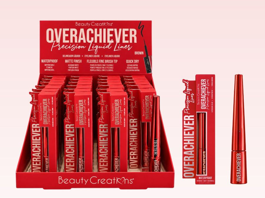 BEAUTY CREATIONS - OVERACHIEVER PRECISION LIQUID LINER BROWN