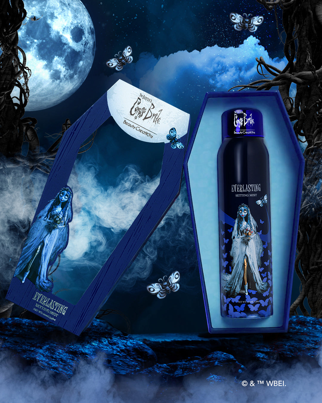 BEAUTY CREATIONS X TIM BURTON'S CORPSE BRIDE "EVERLASTING" SETTING MIST