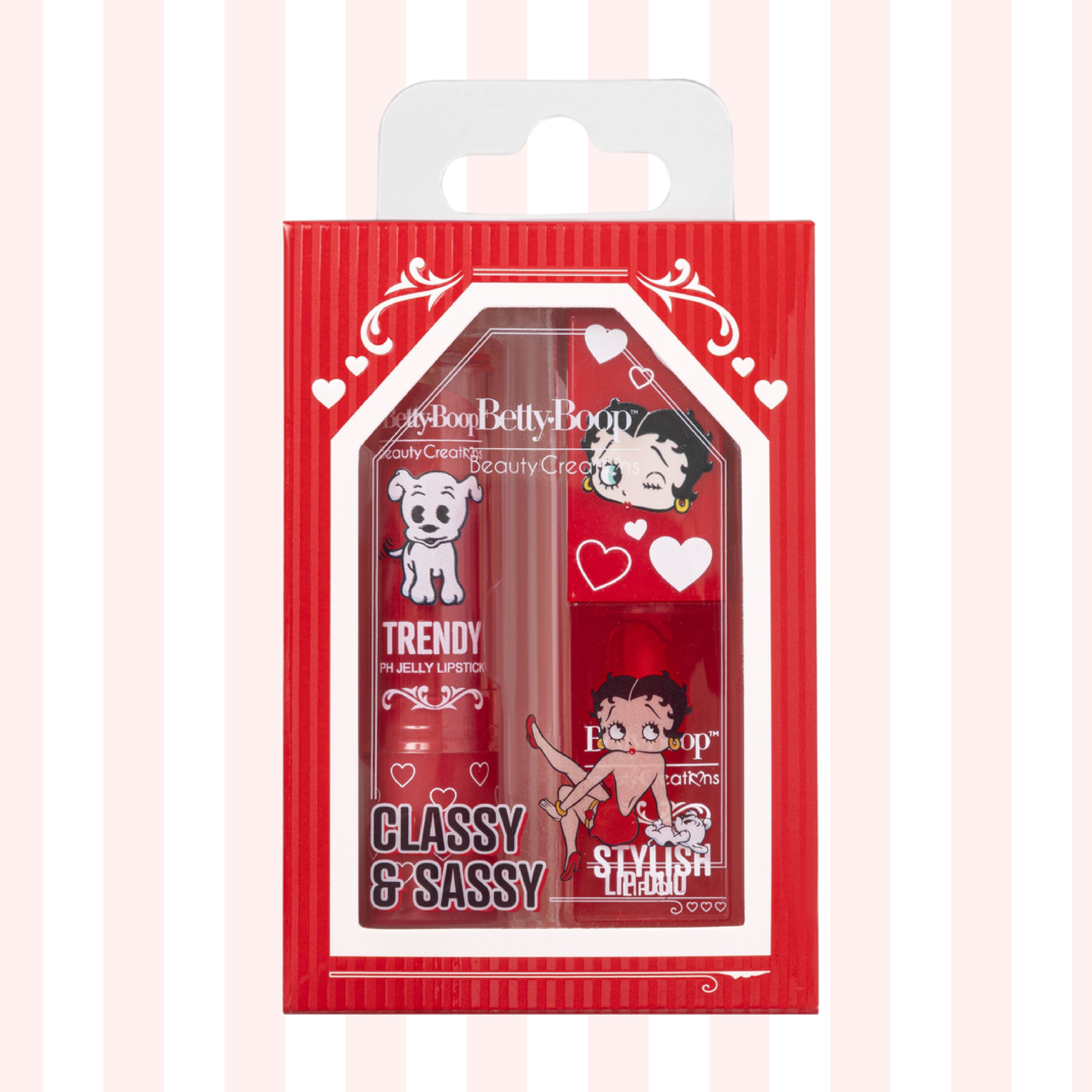 BEAUTY CREATIONS x BETTY BOOP - CLASSY & SASSY - LIP DUO (1PC