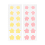 THE CREME SHOP - PETAL PERFECT SKIN -HYDROCOLLOID ACNE PATCHES PINK & YELLOW (6PC)