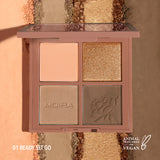 MOIRA- READY, SET, GO- PRESSED PIGMENTS PALETTE- 1PC