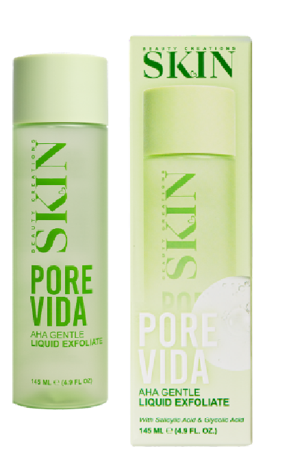 BEAUTY CREATIONS SKIN - PORE VIDA AHA GENTLE LIQUID EXFOLIATE - PRE-SALE  (1PC)