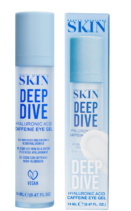 BEAUTY CREATIONS SKIN - DEEP DIVE HYALURONIC ACID CAFFEINE EYE GEL -  PRE-SALE  (1PC)
