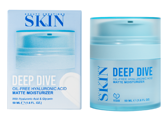 BEAUTY CREATIONS SKIN - DEEP DIVE OIL FREE HYALURONIC ACID MATTE MOISTURIZER - PRE-SALE (1PC)
