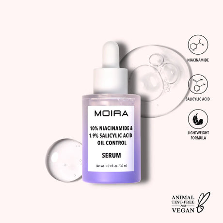 MOIRA - COLLECTION DE SOINS OIL CONTROL - 3PCS