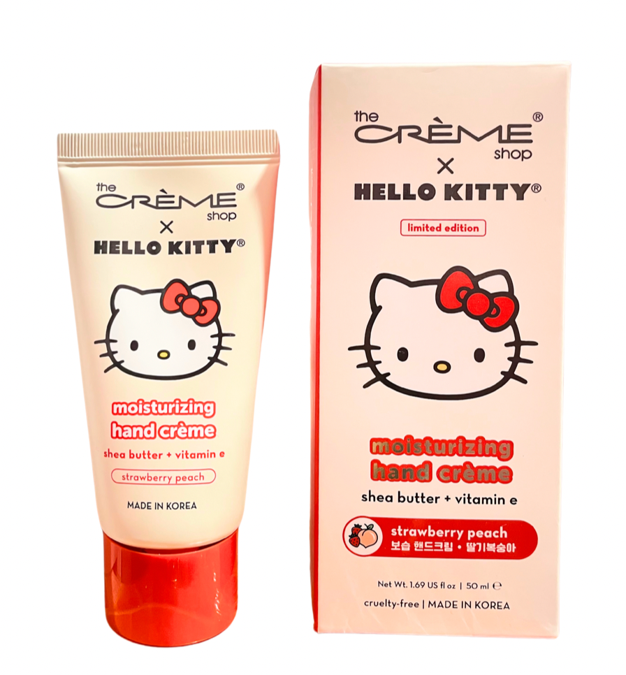 THE CREME SHOP - MOISTURIZING HAND CREME STRAWBERRY PEACH (LIMITED