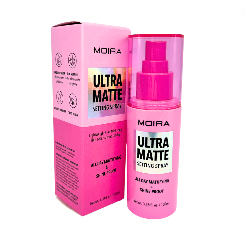 MOIRA - ULTRA MATTE SETTING SPRAY (1PC)