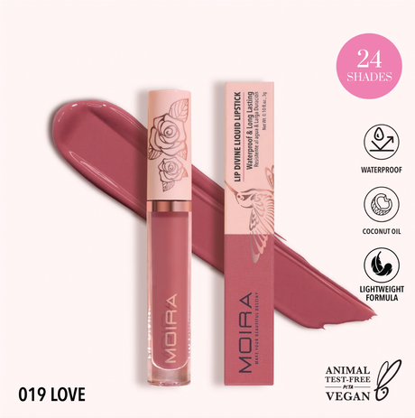 MOIRA - LIP DIVINE LIQUID LIPSTICK (NEW SHADES)