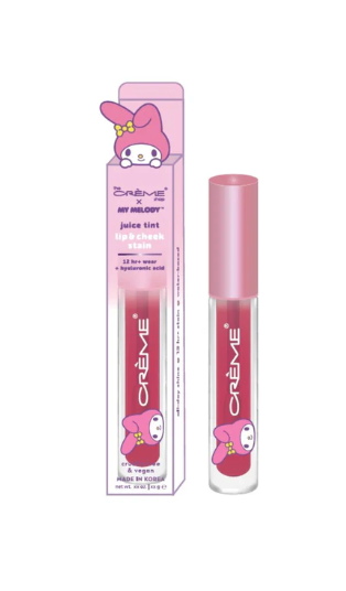 THE CREME SHOP- MY MELODY JUICE TINT- LIP & CHEEK STAIN-