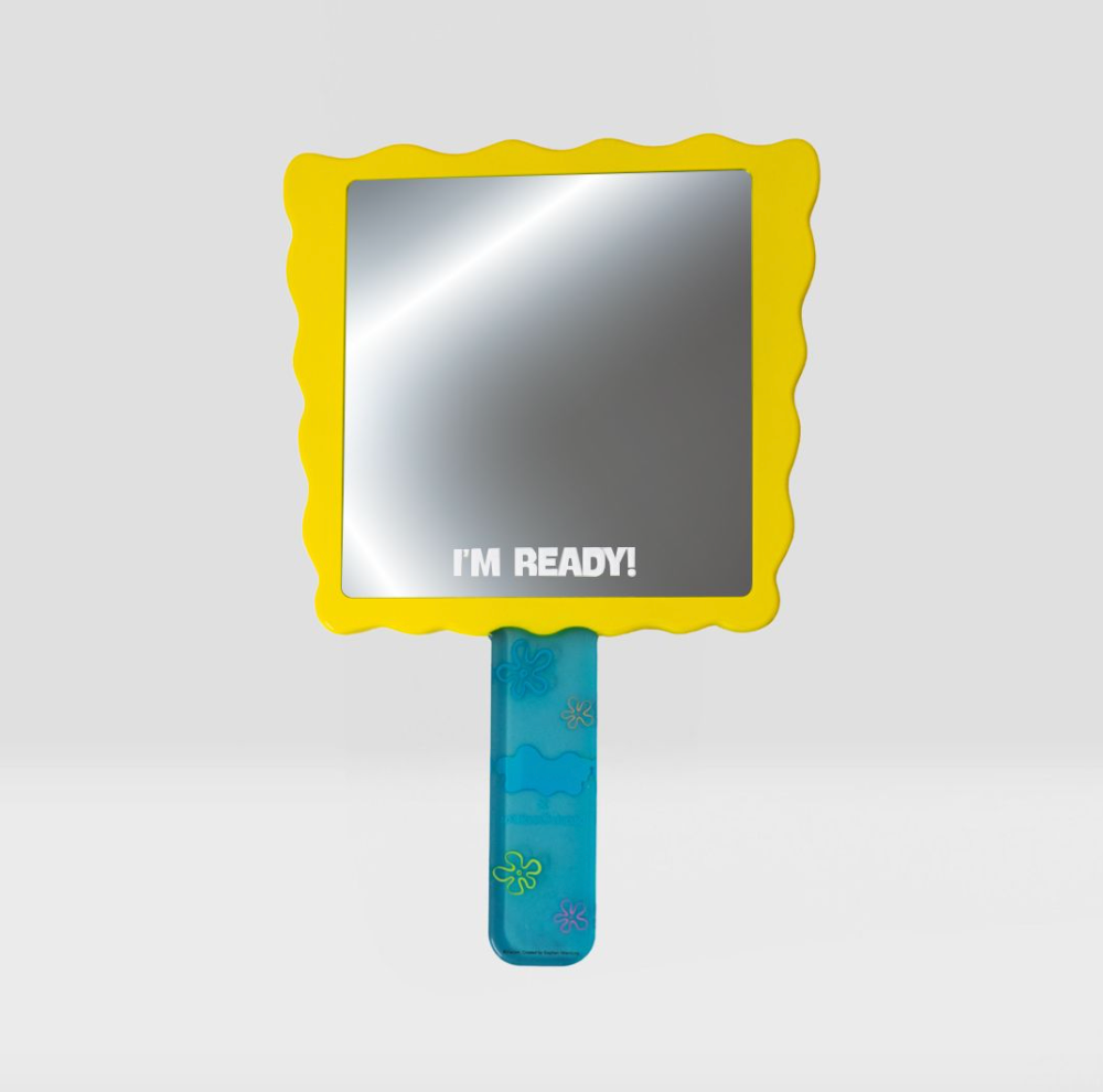 SPONGEBOB SQUAREPANTS X BEAUTY CREATIONS - "I'M READY" HAND MIRROR (1PC)