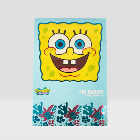 SPONGEBOB SQUAREPANTS X BEAUTY CREATIONS - "I'M READY" HAND MIRROR (1PC)