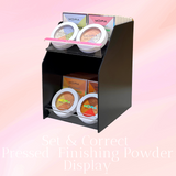 MOIRA - SET & CORRECT FINISHING POWDER DISPLAY