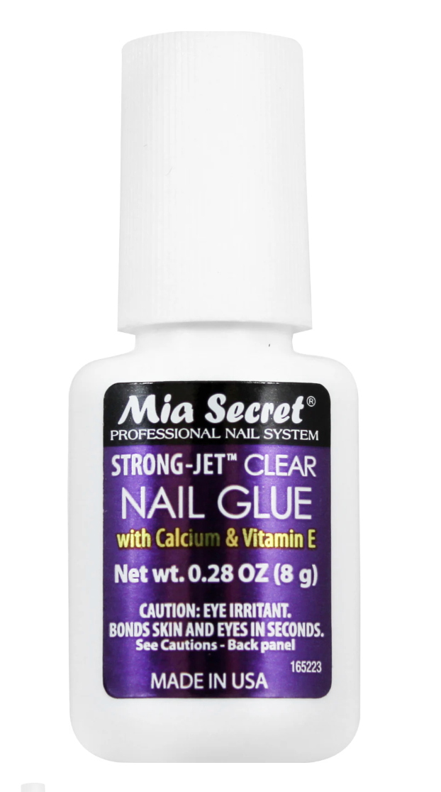 MIA SECRET - STRONGJET NAIL GLUE - BRUSH ON