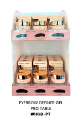BEAUTY CREATIONS - EYEBROW DEFINER GEL PRO TABLE DISPLAY- 36PCS + 6 FREE TESTERS