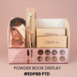 BEAUTY CREATIONS - POWDER BOOK DISPLAY (6PCS PER EACH PRODUCT + 1 FREE TESTER)