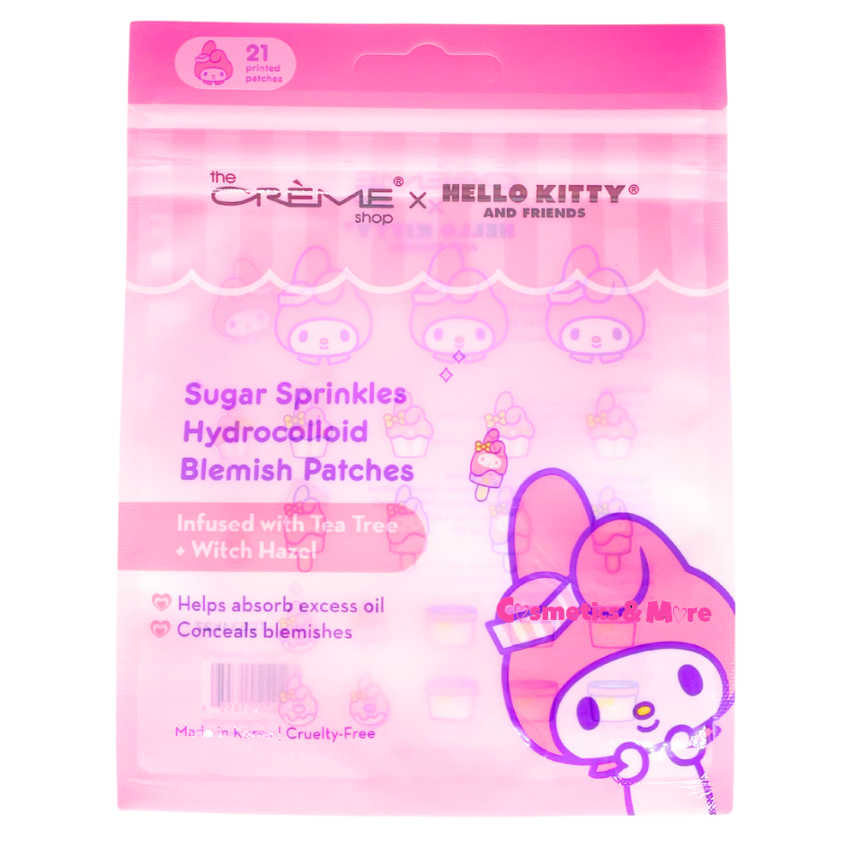 THE CREME SHOP- MY MELODY - SUGAR SPRINKLE HYDROCOLLOID BLEMISH PATCHES (6PC)