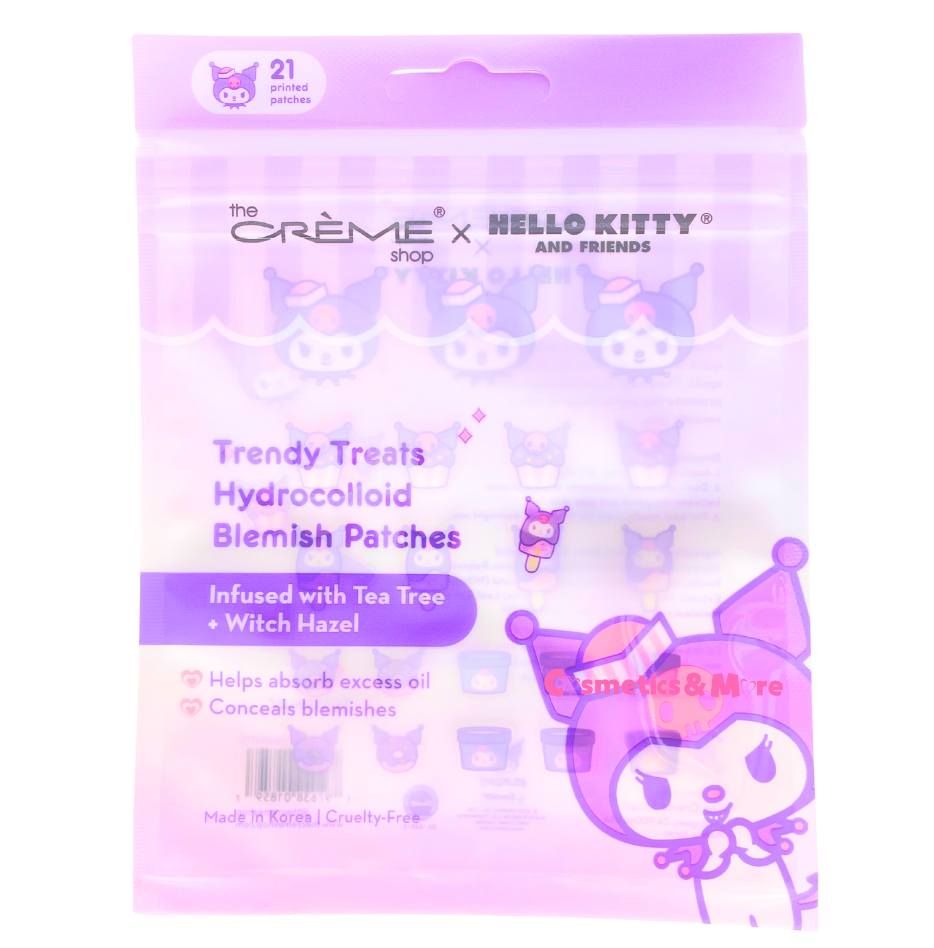 THE CREME SHOP- HELLO KITTY - TRENDY TREATS HYDROCOLLOID BLEMISH PATCHES- 6PCS