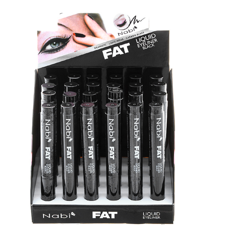 NABI-LIQUID EYE LINER BLACK-24PCS