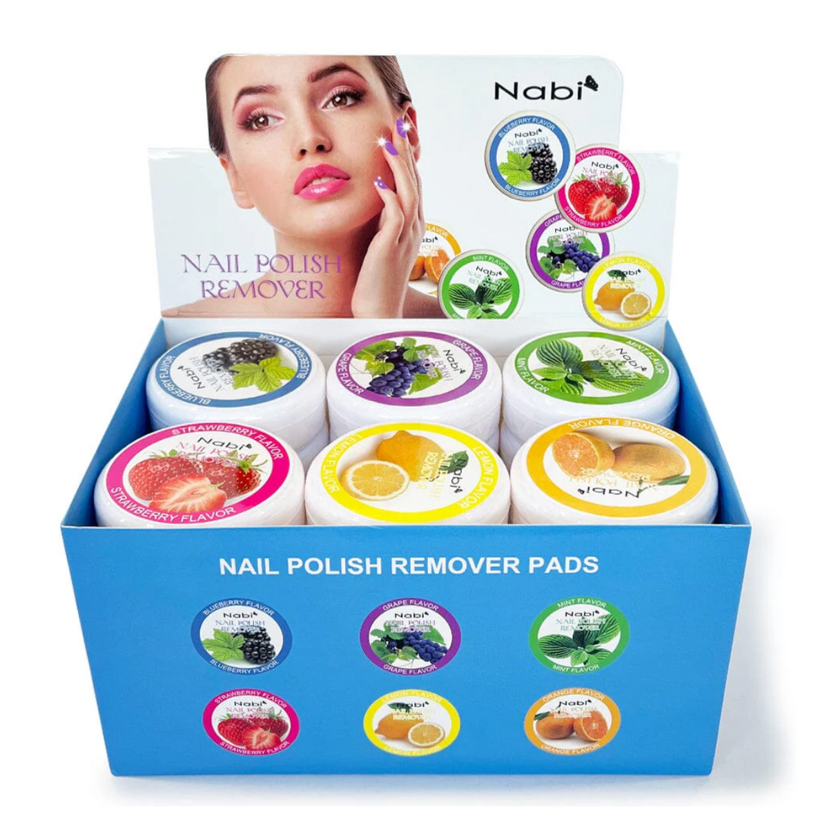 NABI - NAIL POLISH REMOVER PADS (24PCS)