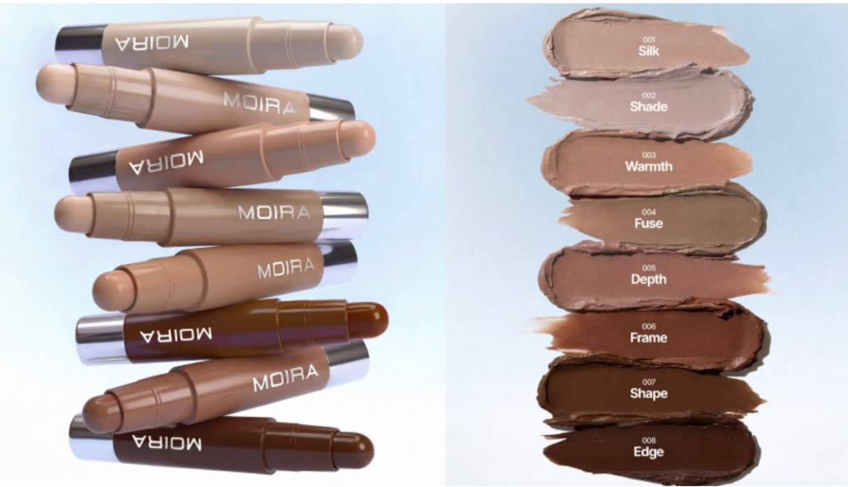MOIRA - PRECISION SCULPT STICK- CARDBOARD DISPLAY