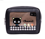 IMPRESSIONS VANITY - CHOCOCAT WINDOW COSMETIC POUCH (1PC)