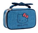IMPRESSIONS VANITY - HELLO KITTY DENIM LAYERED MAKEUP BAG (1PC)