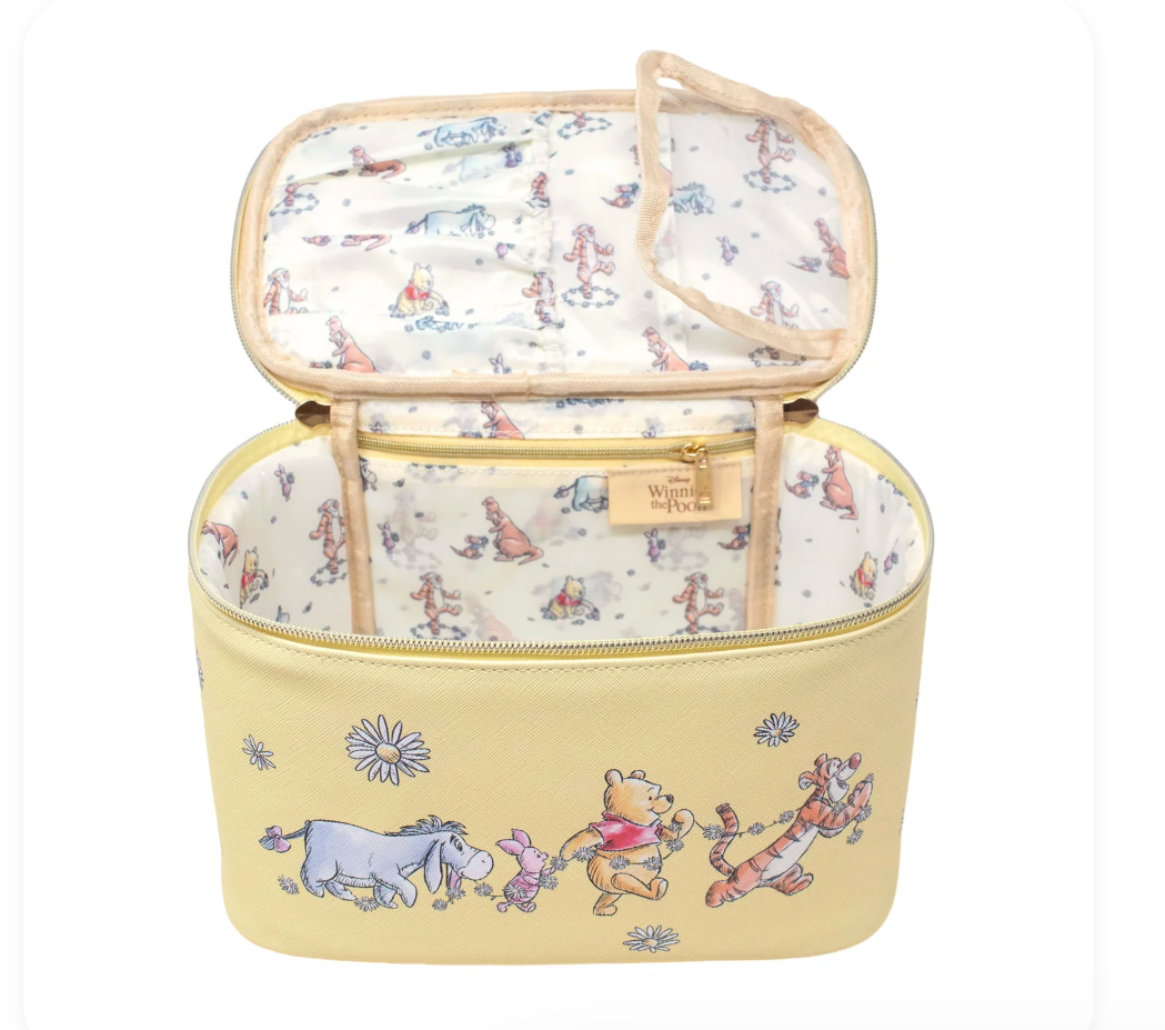 IMPRESSIONS VANITY X WINNIE POOH - "DAYSI" COSMETIC  BEAUTY TOTE (1PC)