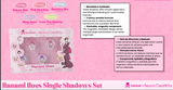 BEAUTY CREATIONS X TOKIDOKI- HANAMI HUES- SINGLE SHADOWS SET- 1PC