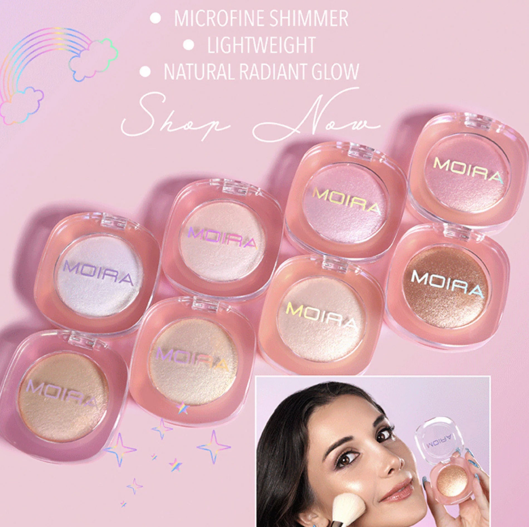 MOIRA- DREAMLIGHT HIGHLIGHTER / BALM- CARDBOARD DISPLAY