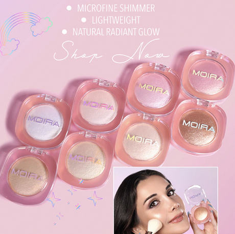 MOIRA- DREAMLIGHT HIGHLIGHTER / BALM- CARDBOARD DISPLAY