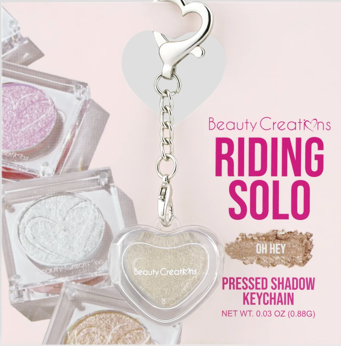BEAUTY CREATIONS-RIDING SOLO PRESSED SHADOW KEYCHAIN