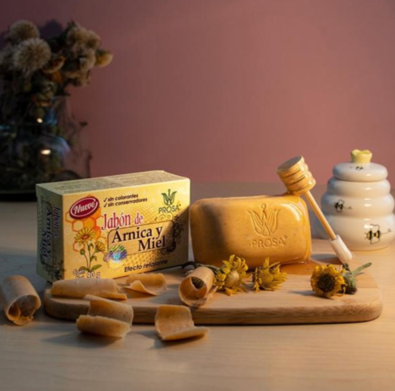 PROSA - JABON DE ARNICA Y MIEL (3PCS)