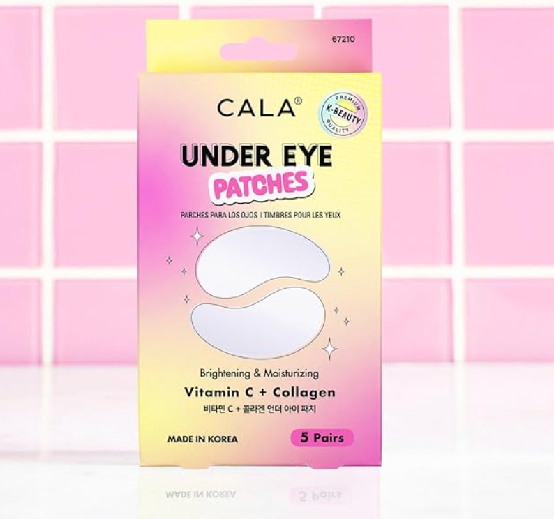 CALA - UNDER EYE PATCHES VITAMIN C AND COLLAGEN - 6PCS