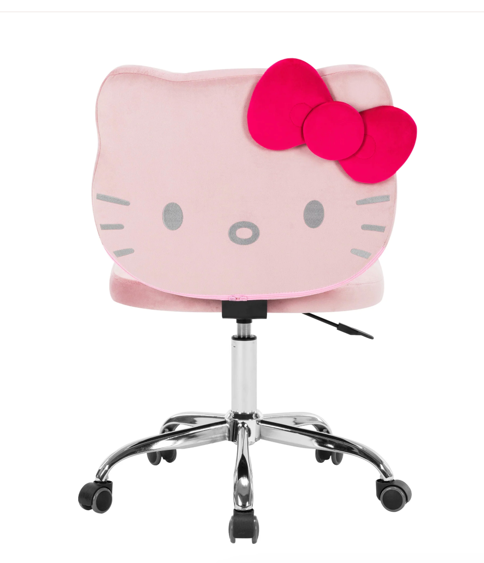 IMPRESSIONS VANITY X HELLO KITTY KAWAII SWIVEL VANITY CHAIR  - 1 PC