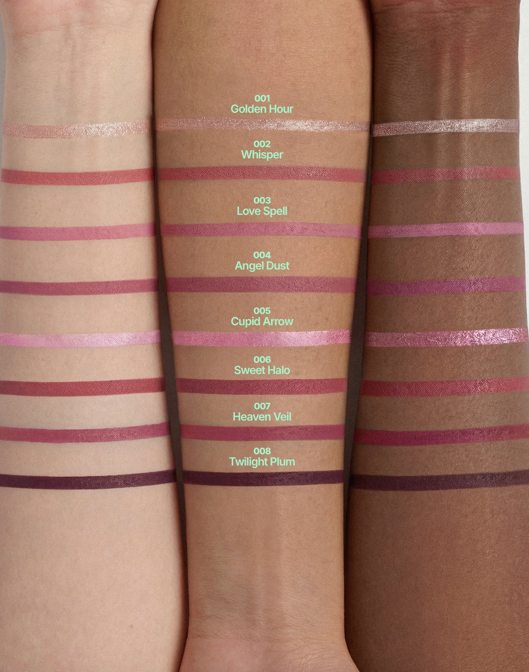 MOIRA- ANGEL LIP COLLECTION DISPLAY