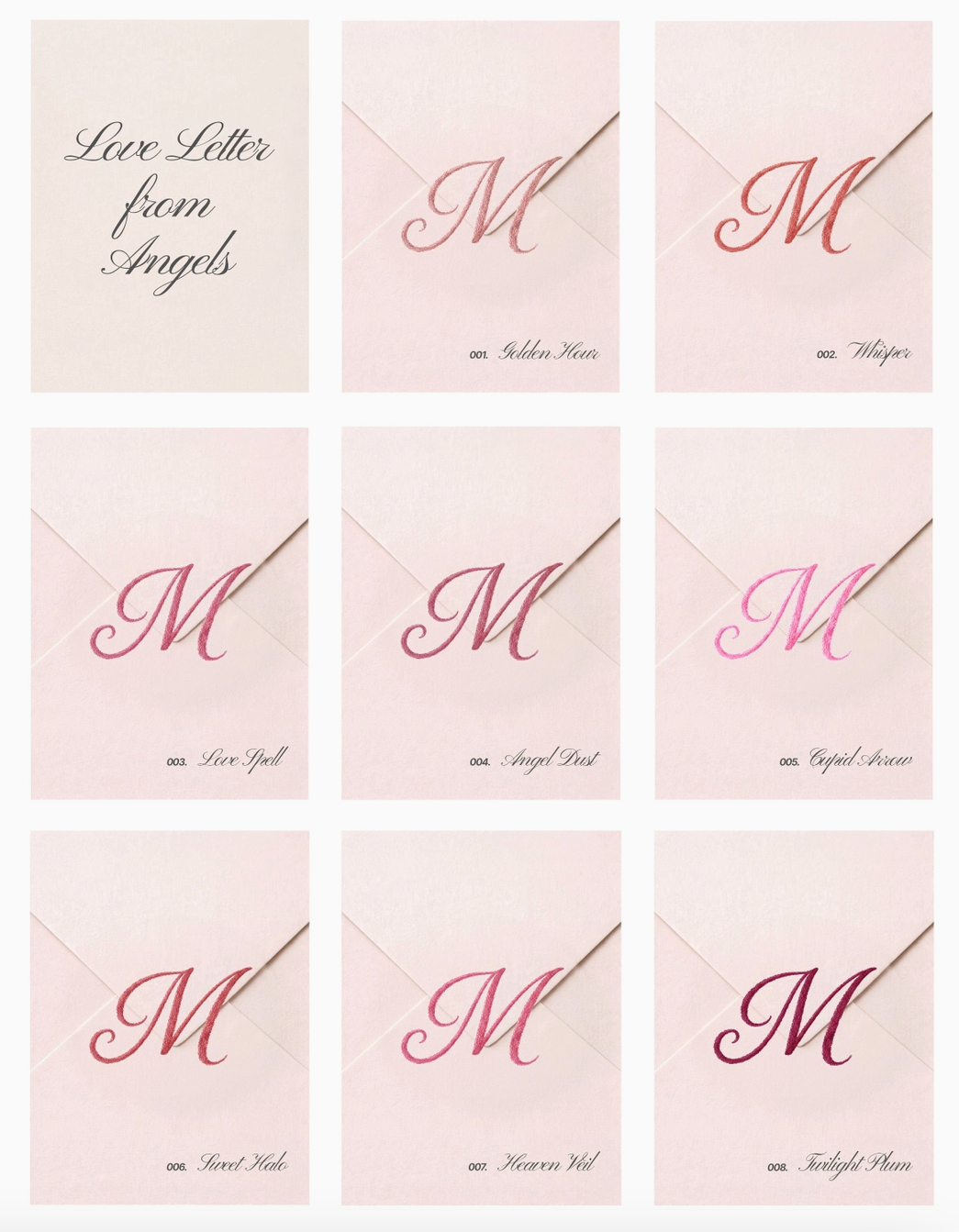 MOIRA- ANGEL LIP COLLECTION DISPLAY