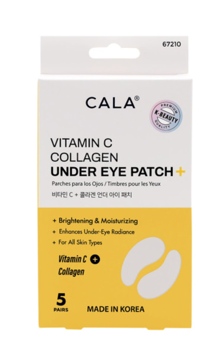 CALA - UNDER EYE PATCHES VITAMIN C AND COLLAGEN - 6PCS
