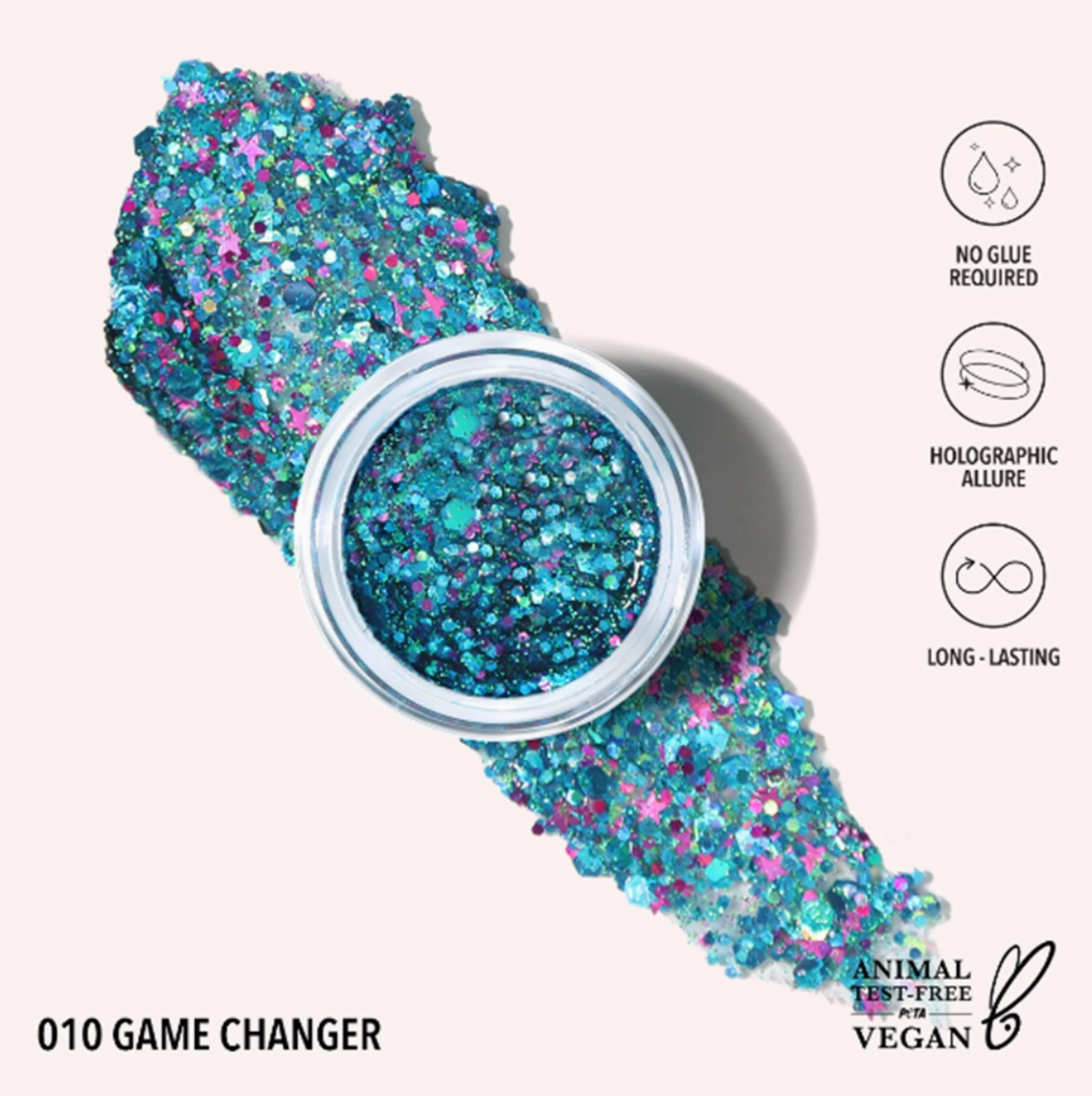 MOIRA- HOLOGRAM GLITTER GEL