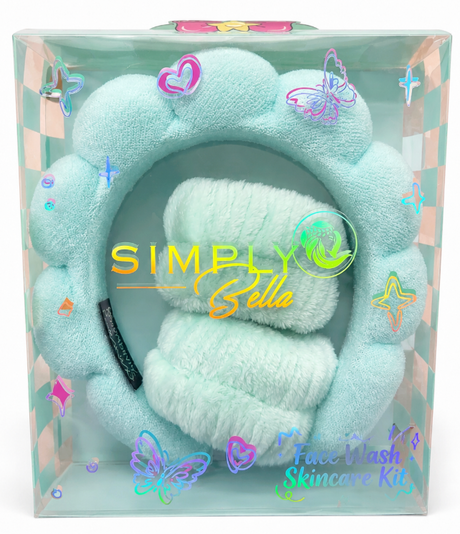 SIMPLY BELLA- FACE WASH SKINCARE KIT - NEW COLORS (1PC)