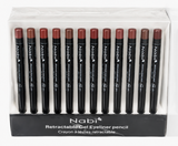 NABI- RETRACTABLE GEL EYE/LIP LINER PENCIL  (72PCS)