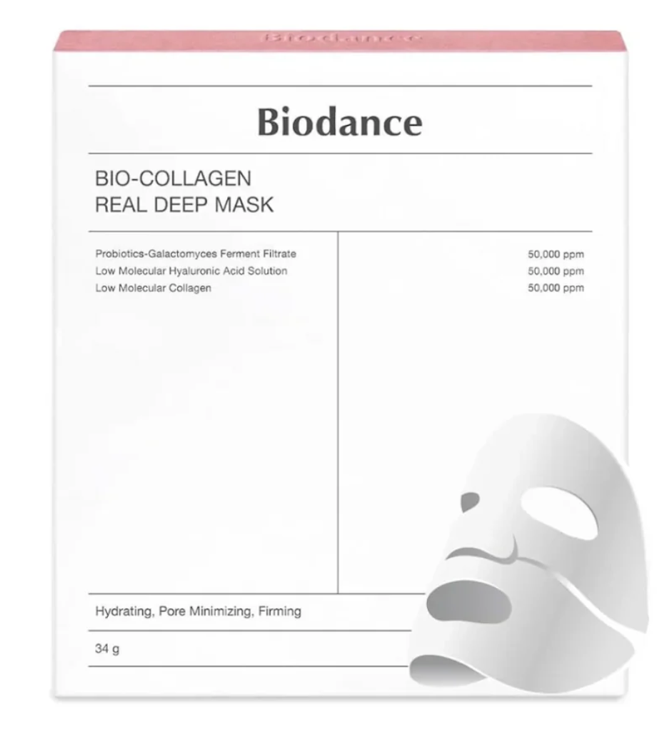 BIODANCE - BIO COLLAGEN REAL DEEP MASK - 4 SHEET MASK (1BOX )