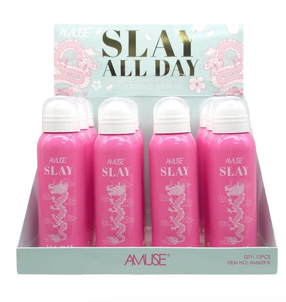 AMUSE- SLAY ALL DAY- SETTING SPRAY- 12PCS