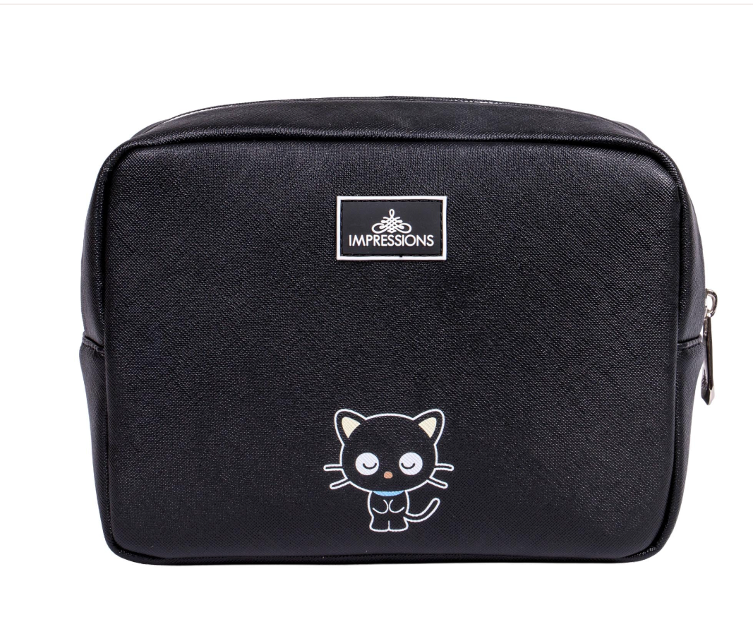 IMPRESSIONS VANITY - CHOCOCAT WINDOW COSMETIC POUCH (1PC)