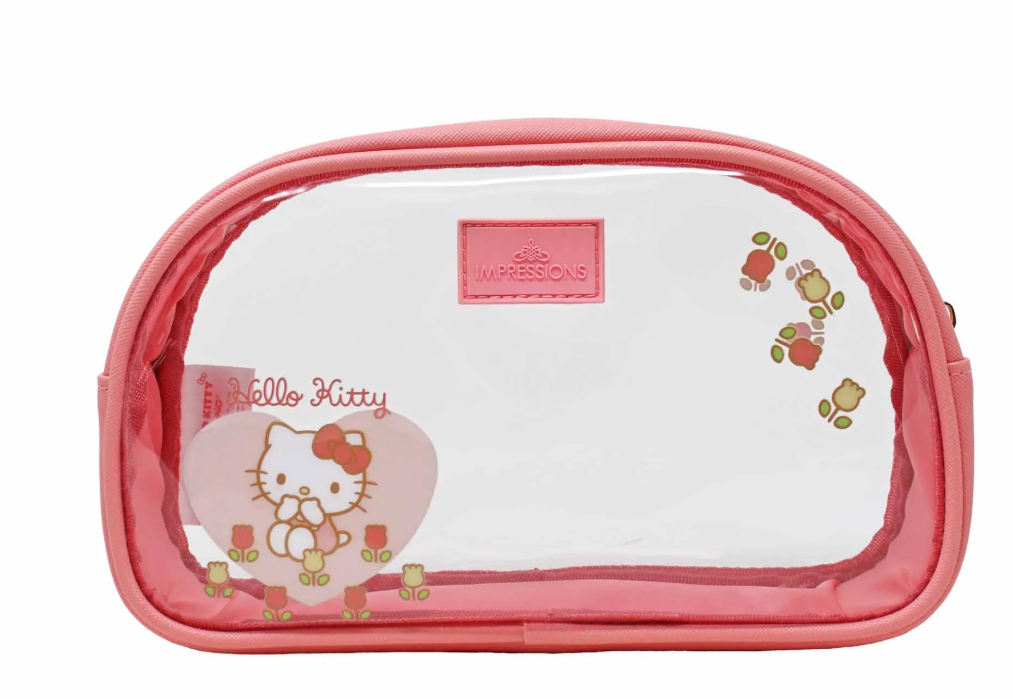 IMPRESSIONS VANITY - HELLO KITTY 3PC MAKEUP BAG SET (1PC)
