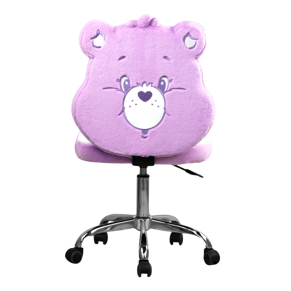 IMPRESSIONS VANITY - CARE BEARS GRUMPY BEAR SWIVEL VANITY CHAIR PURPLE- 1 PC