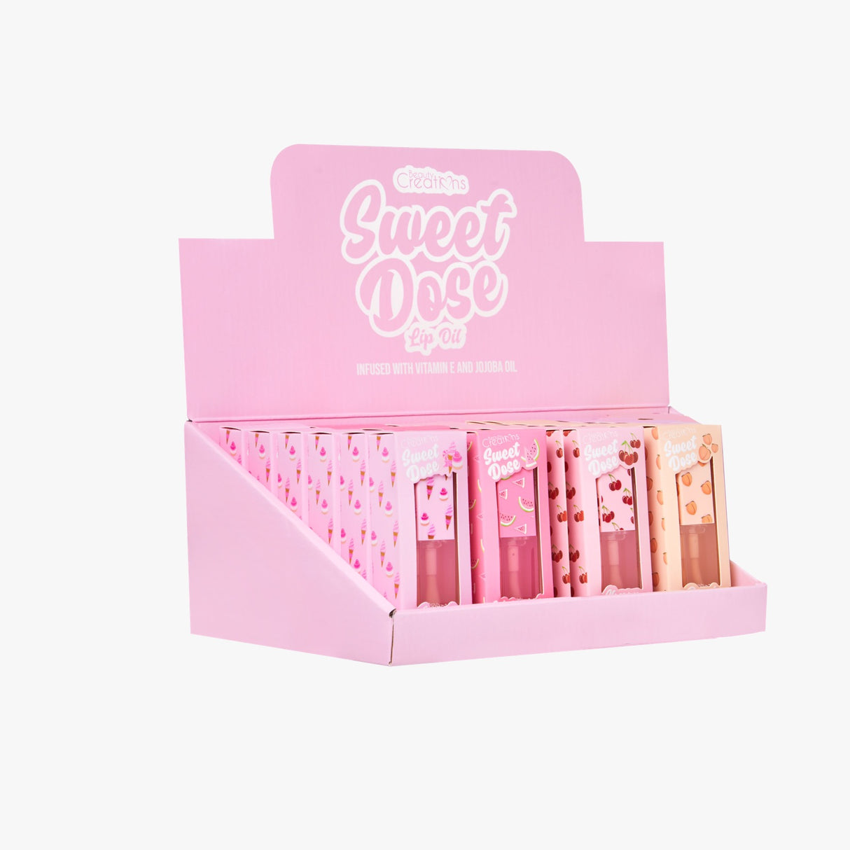 BEAUTY CREATIONS - SWEET DOSE - LIP OIL 24PC