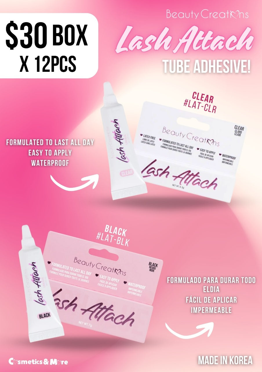 BEAUTY CREATIONS - LASH ATTACH TUBE ADHESIVE - 12PC