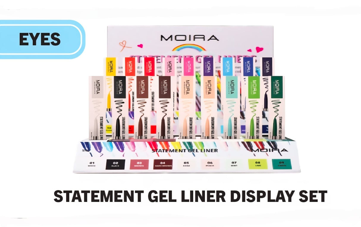 MOIRA- STATEMENT GEL LINER- FULL DISPLAY