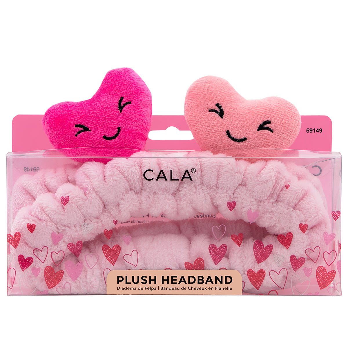 CALA - HEART PLUSH HEADBAND - (1PC)